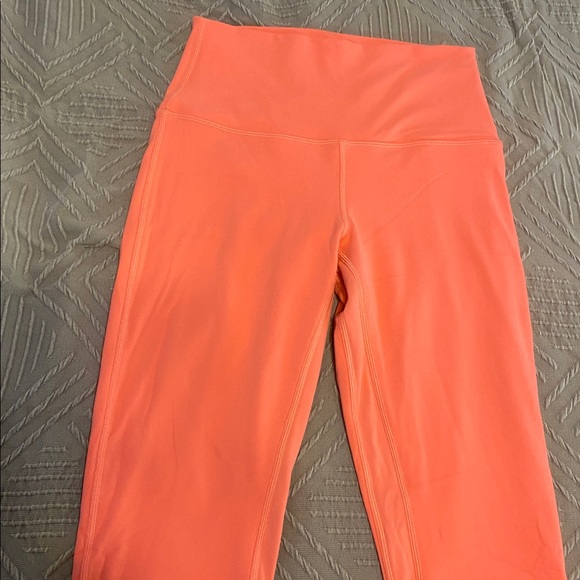 Lululemon Align Highlighter Coral Leggings size 6 - Picture 16 of 17